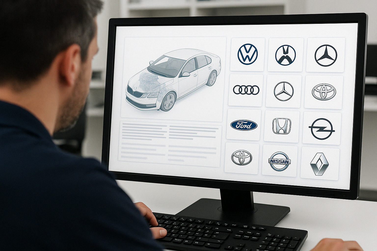 Części według marki samochodu